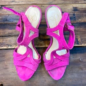 Magenta Jessica Simpson Heels